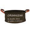 Imagen de Organizador de tela plegable redondo con asa