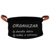 Imagen de Organizador de tela plegable redondo con asa