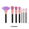 Imagen de Set de brochas  para maquillaje 8 unidades Ushas