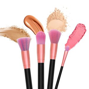 Imagen de Set de brochas  para maquillaje 8 unidades Ushas