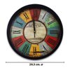 Imagen de Reloj de pared redondo vintage 29,5cm