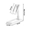 Imagen de Soporte para celular de mesa con pie regulable