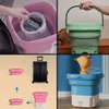 Imagen de Mini lavarropa plegable portátil 7L