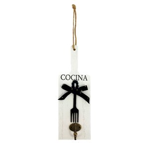 Imagen de Perchero  diseño tabla de cocina