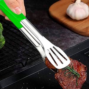 Imagen de Pinza para ensalada espátula metal