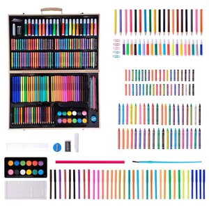 Imagen de Set Maleta Escolar de Arte Dibujo 180 piezas