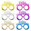 Imagen de Lentes cotillon feliz cumpleaños 6pc.