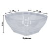 Imagen de Bowls x 2 pzas transparentes