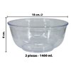 Imagen de Bowls redondo x 2 pzas transparentes