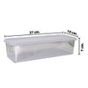 Imagen de Vianda organizadora transparente rectangular con tapa