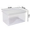 Imagen de Vianda organizadora transparente rectangular con tapa