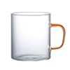 Imagen de Taza de té de vidrio alto borosilicato con asa color 450ml