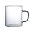 Imagen de Taza de té de vidrio alto borosilicato con asa color 450ml