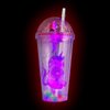 Imagen de Vaso Unicornio con Luz, Tapa y Sorbito 500 ml - Diseños Surtidos