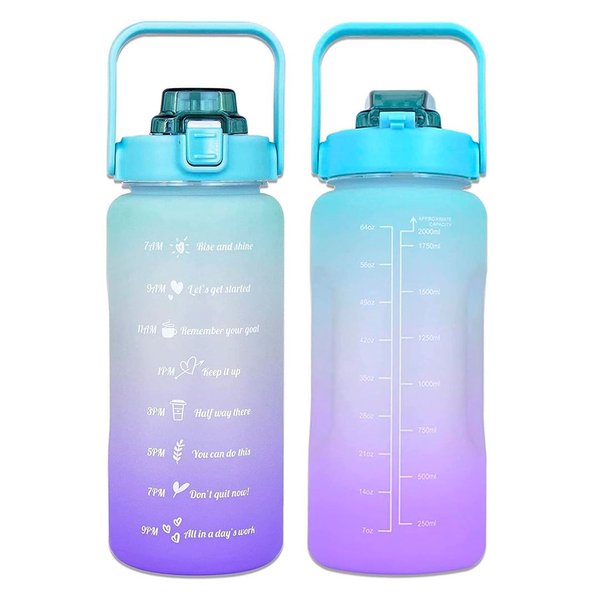 Imagen de Botella agua motivacional 2 Litros