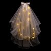 Imagen de Velo de novia con luces led Cotillón luminoso