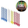 Imagen de Velas de  cumpleaños  con portavela 12 unidades