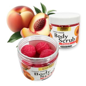 Imagen de Bola Exfoliante Corporal Durazno Ushas