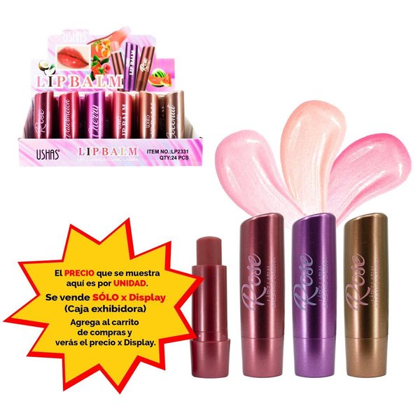 Imagen de Bálsamo labial con sabores Ushas