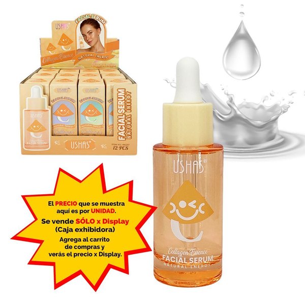Imagen de Serum facial Ushas -Colageno- HA257