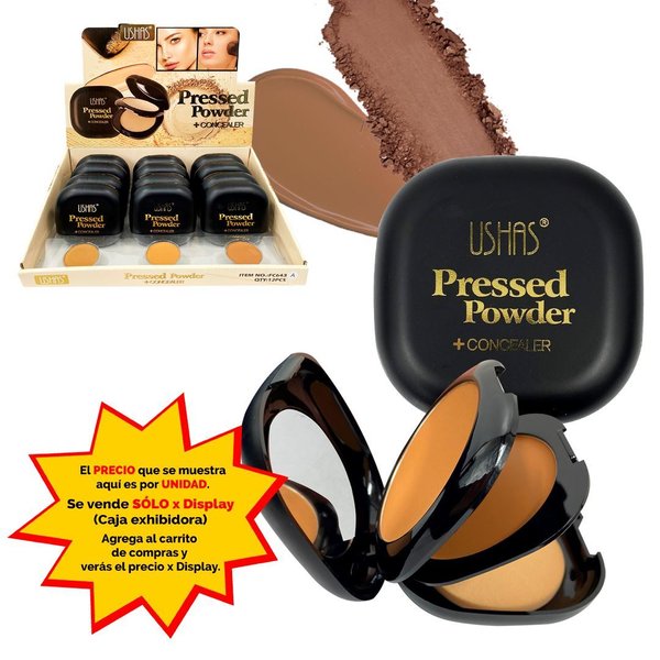 Imagen de Polvo compacto con corrector Ushas