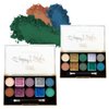 Imagen de Sombras de ojos  combinadas con glitter 10 tonos  Ushas