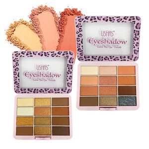 Imagen de Petaca Ushas - 12 sombras para ojos -ES4338
