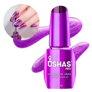 Imagen de Esmalte de uñas Ushas espejado-violeta 07#