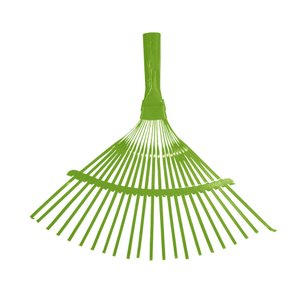 Imagen de Rastrillo de metal para jardín 22 dientes
