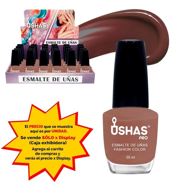 Imagen de Esmalte de uñas Ushas-marron 120#