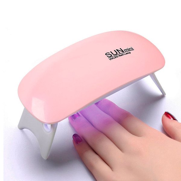 Imagen de Mini lámpara UV para uñas 6 luces led  Secador uñas