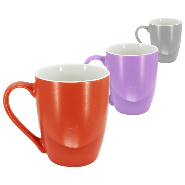 Imagen de Taza ceramica color opaco-lisa-conica