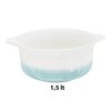 Imagen de Bowl-cazuelita ceramica con asas-rayas exterior-redondo