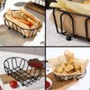 Imagen de Canasto metal para servir papas fritas , copetín