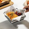 Imagen de Canasto metal cuadrado con asa para mesa