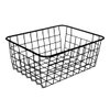 Imagen de Canasto metal rejilla para mesa- 22X16X10cm-2 colores