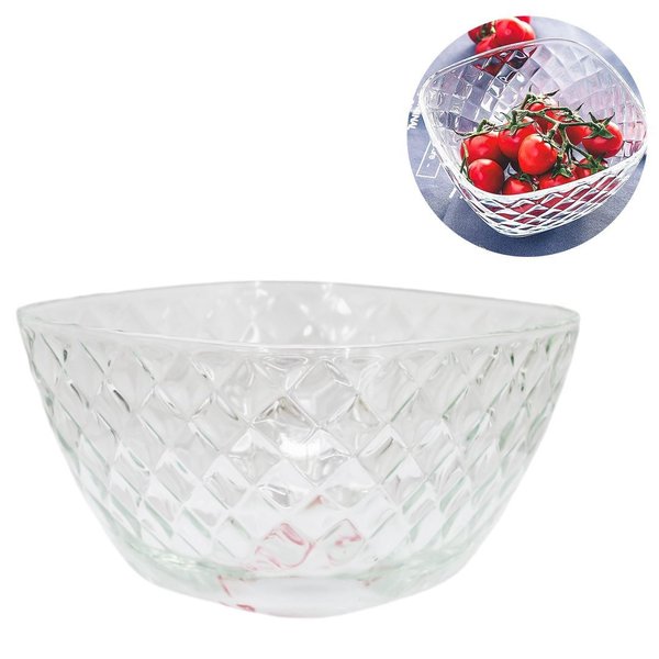 Imagen de Bowl de vidrio labrado