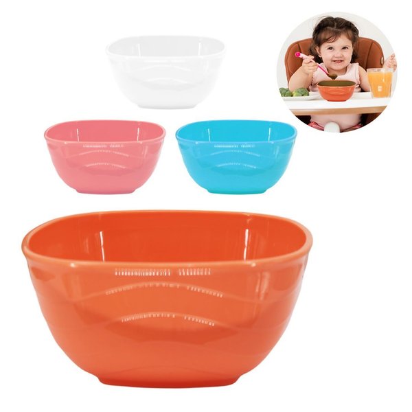 Imagen de Bowls plasticos cuadrados X 4 pzas diferentes colores -12,5X