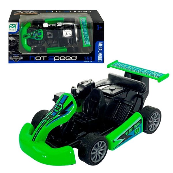 Imagen de Kart a friccion C/U en caja visora-12,5X4,5cm