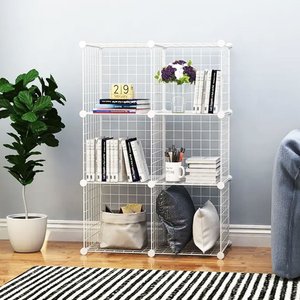 Imagen de Organizador de 6 cubos rejilla metal