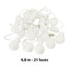 Imagen de Luces led de navidad  bolitas led 4,8 metros