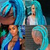 Imagen de Aplique de pelo sintetico trenzado-color A32- 60cm