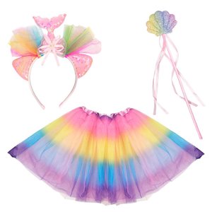 Imagen de Disfraz Infantil Tutu Diseño Arco Iris
