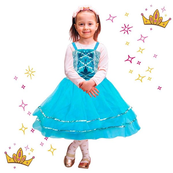 Imagen de Disfraz infantil de princesa