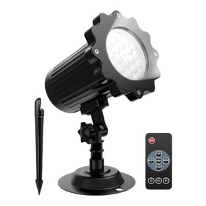 Imagen de Proyector led con imágenes y control remoto navidad