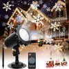 Imagen de Proyector led con imágenes y control remoto navidad