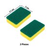 Imagen de Esponjas de limpieza por 2 pc en bolsa-11x7x3cm