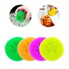 Imagen de Esponjas redondas plasticas color x 4 pc en bolsa-9cm.