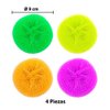 Imagen de Esponjas redondas plasticas color x 4 pc en bolsa-9cm.