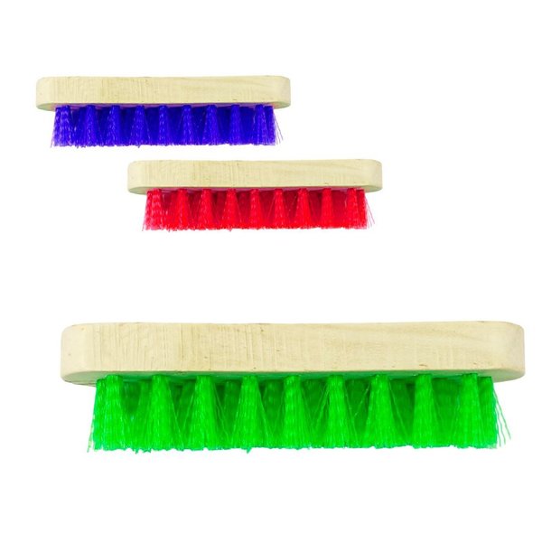 Imagen de Cepillo madera para lavar 15x4cm. 3 colores